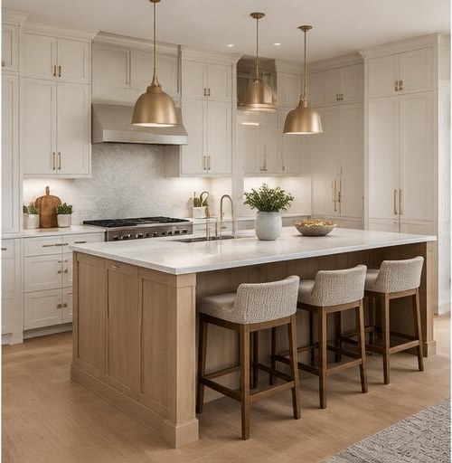 Illustrative kitchen remodel project